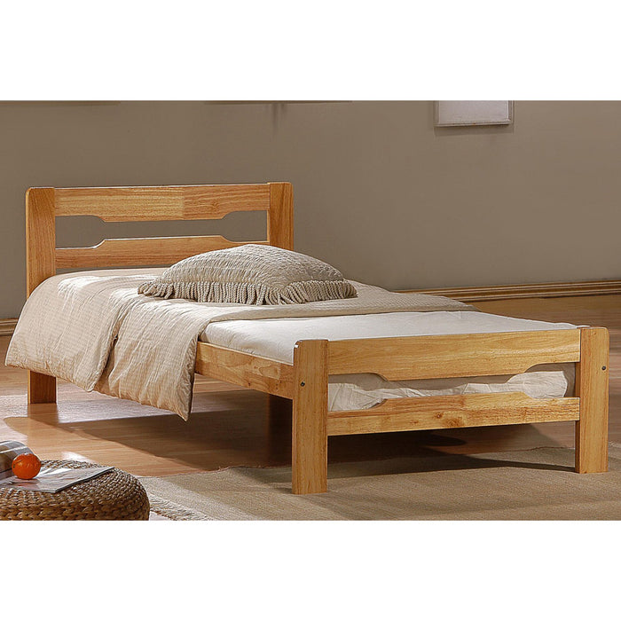 Amelia Solid Wood Single Bed In Antique Pine