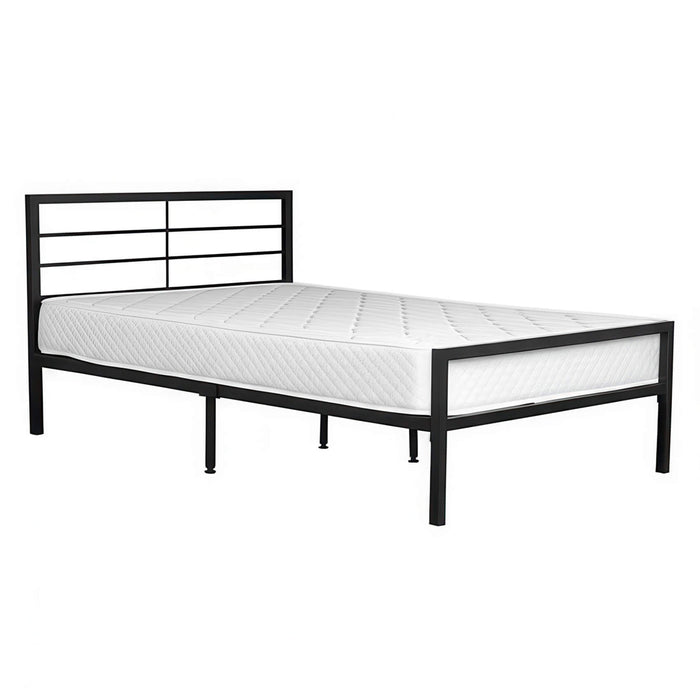 Jennifer Metal Contract Single Bed In Black