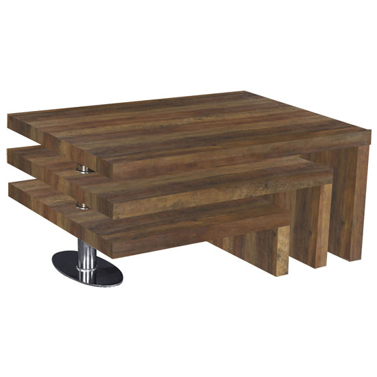 Mansfield Wooden Coffee Table In Oak Effect