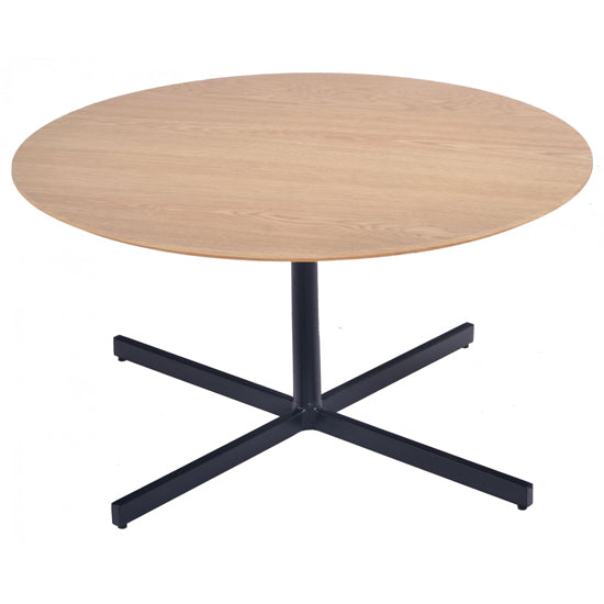 Mayfield Wooden Coffee Table And Lamp Table In Oak Veneer