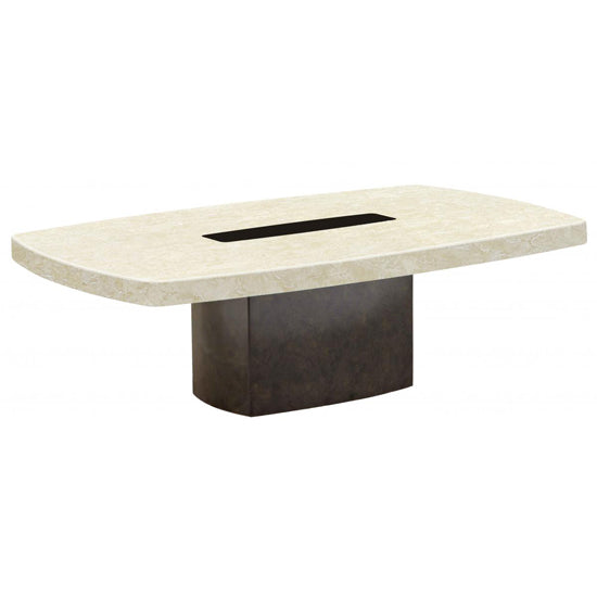 Panjin Marble Coffee Table In Natural Stone