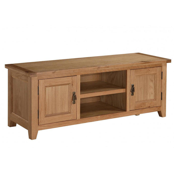Stirling TV Stand With 2 Doors In Oak Veneer
