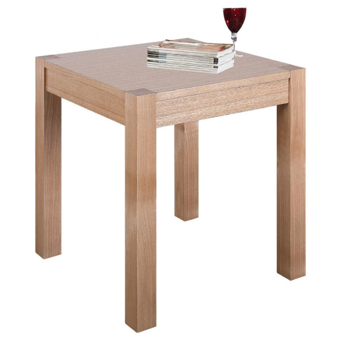 Cottonwood Wooden Lamp Table In Natural Ash