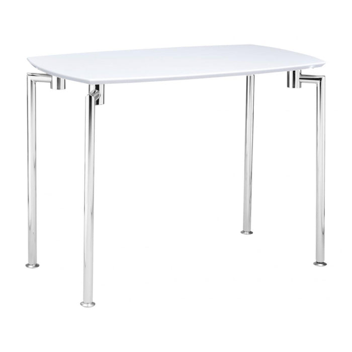 Flagstaff Wooden Console Table In White High Gloss