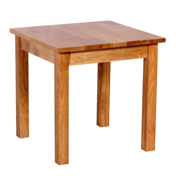 Hyde Wooden Lamp Table In Solid Oak