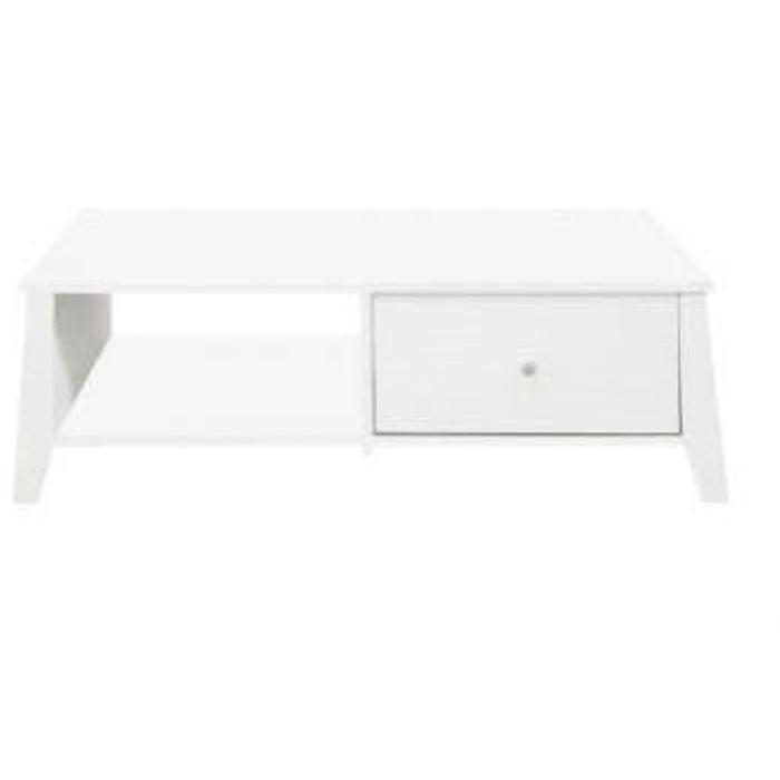 Mammoth Wooden Coffee Table In White