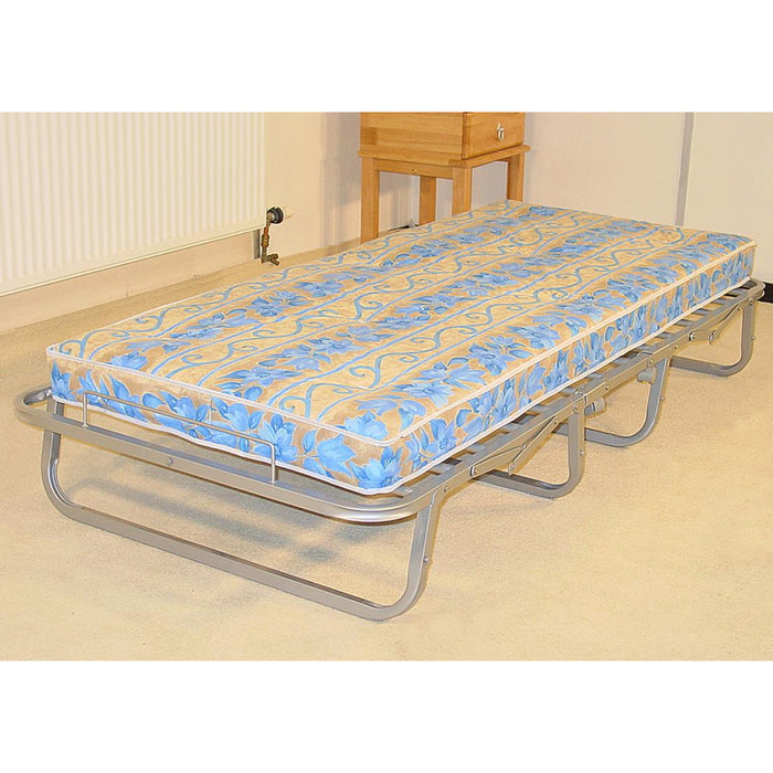 Miami Metal Folding Bed In Silver