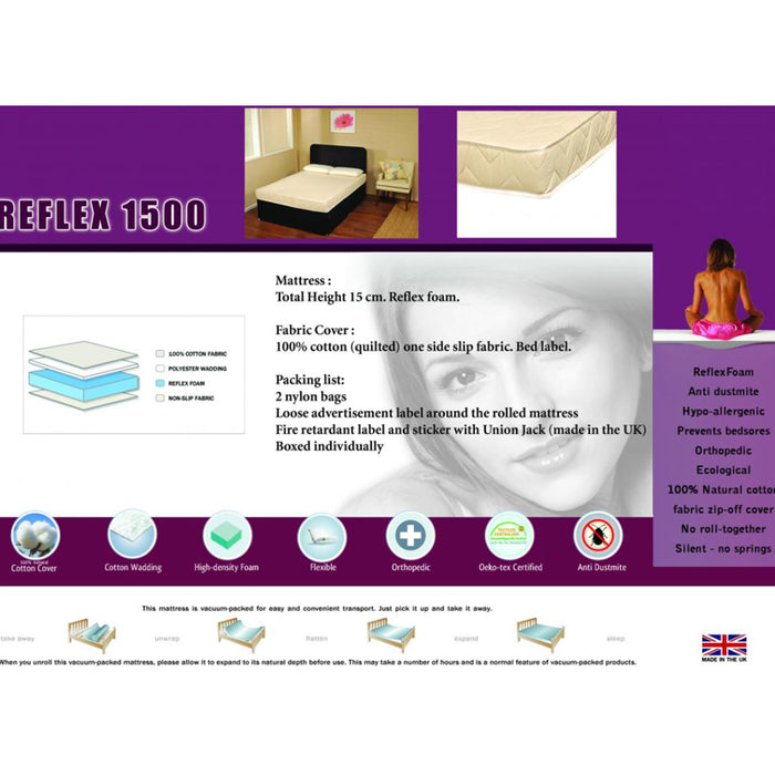 Reflex 1500 Double Mattress