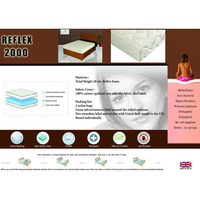 Reflex 2000 Single Mattress