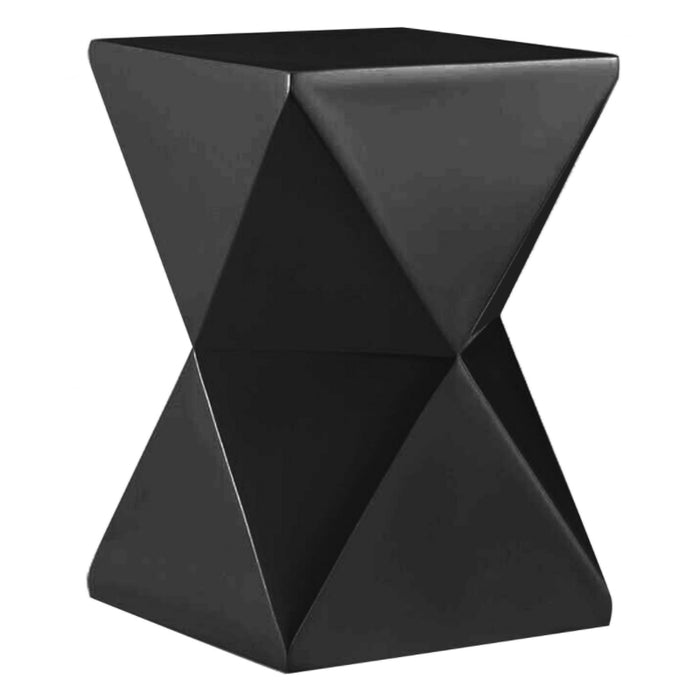 Nomad High Gloss Lamp Table In Black