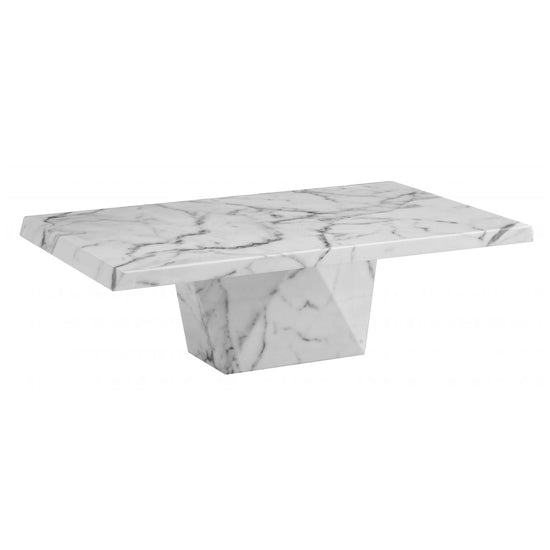 Rhine Marble Coffee Table In Natural Stone