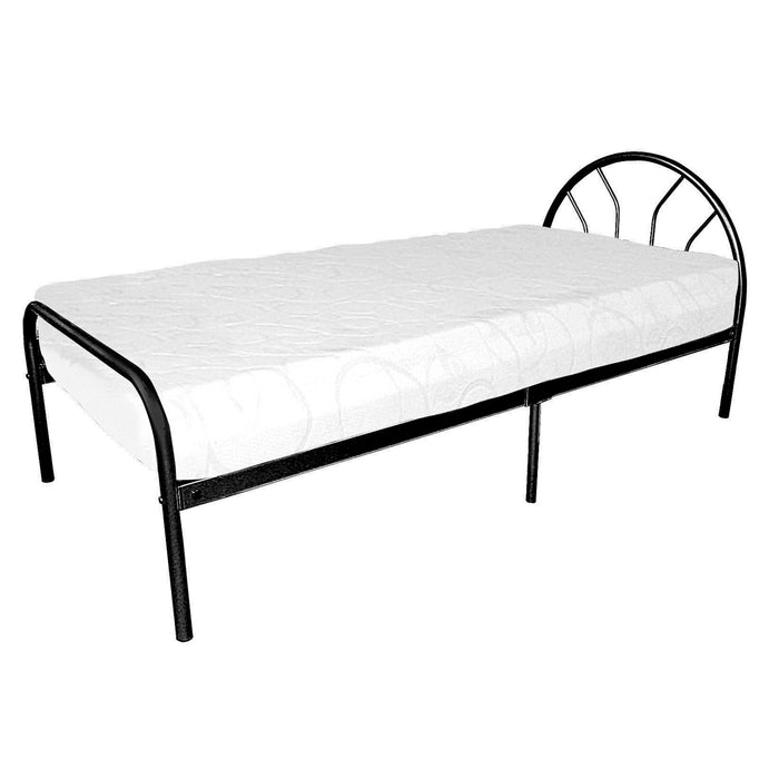 Sydney Metal Single Bed In Black