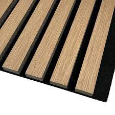 Teak Wood Slat Acoustic Wall Panel