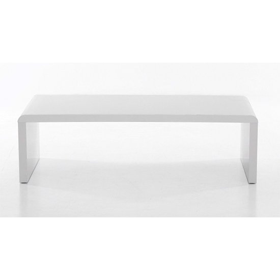 Conway Coffee Table In White High Gloss