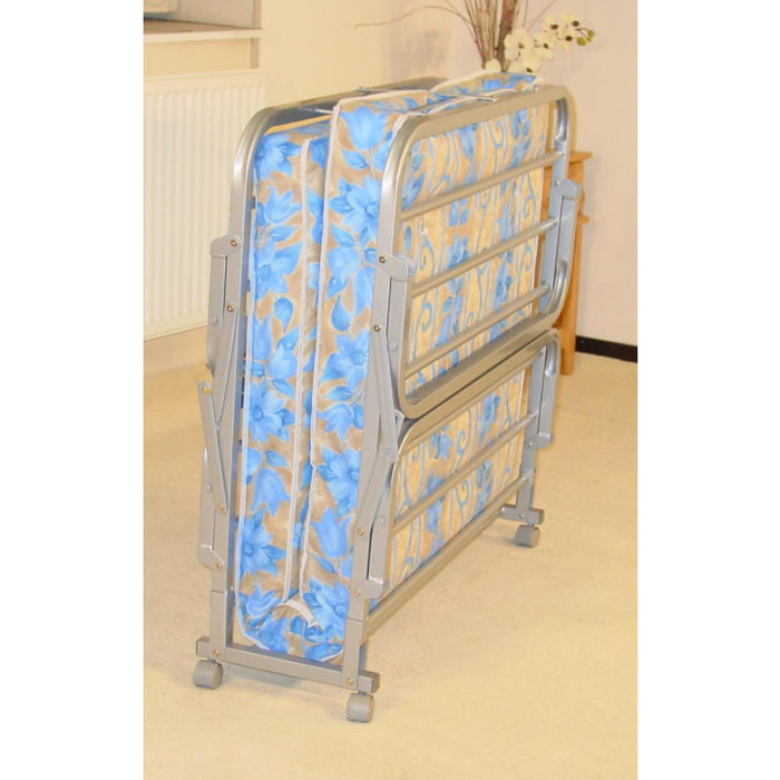Melvin Silver Metal Folding Bed