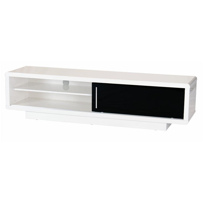Nepean Wooden TV Stand In White High Gloss