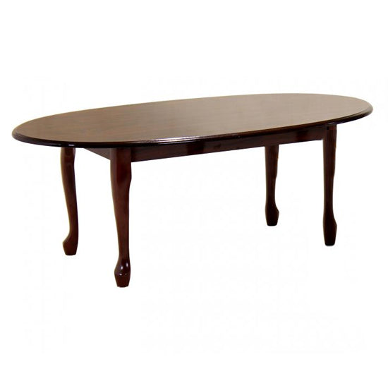 Payson Wooden Coffee Table In Mahogany